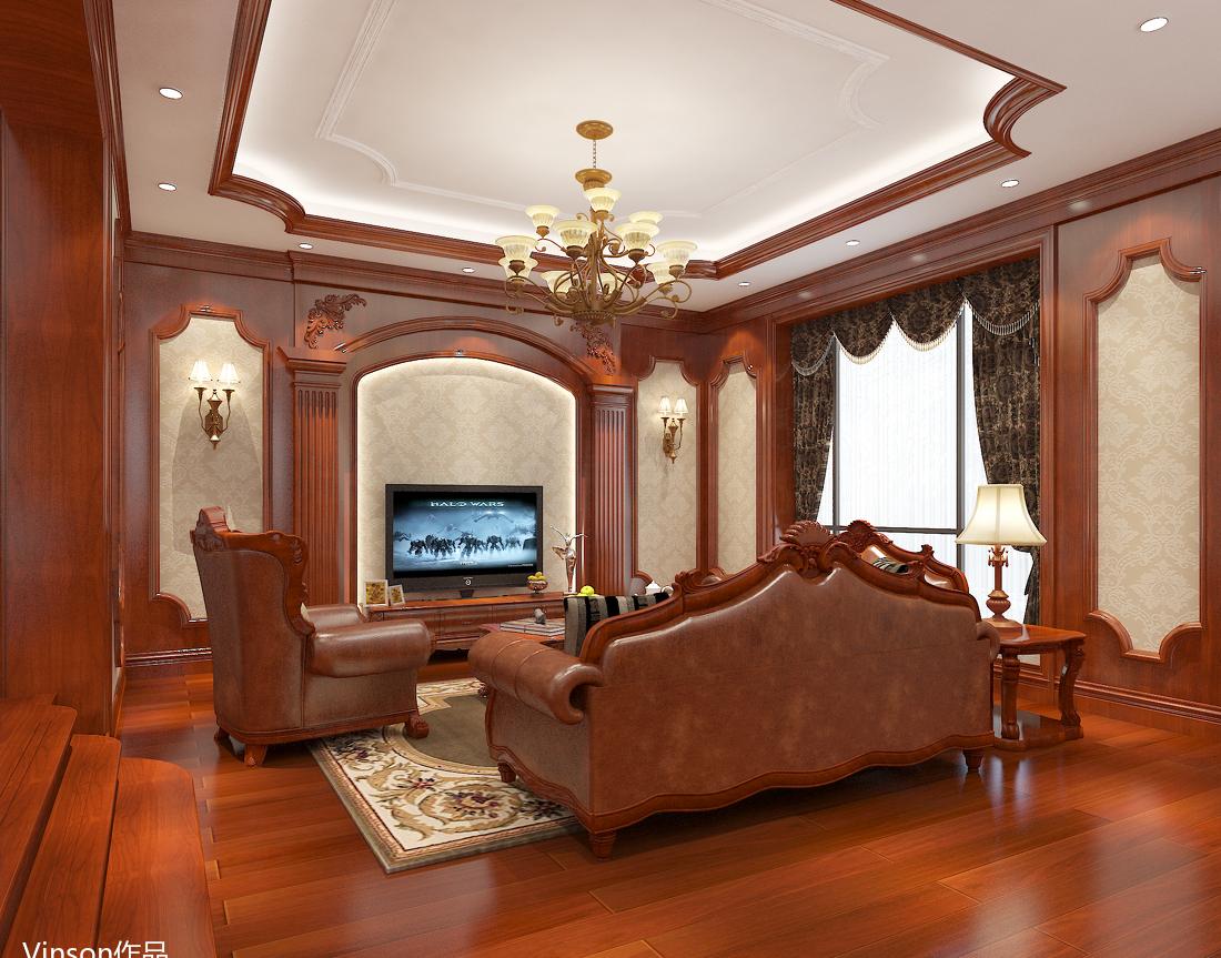 英伦绅士风情的台球室设计-0