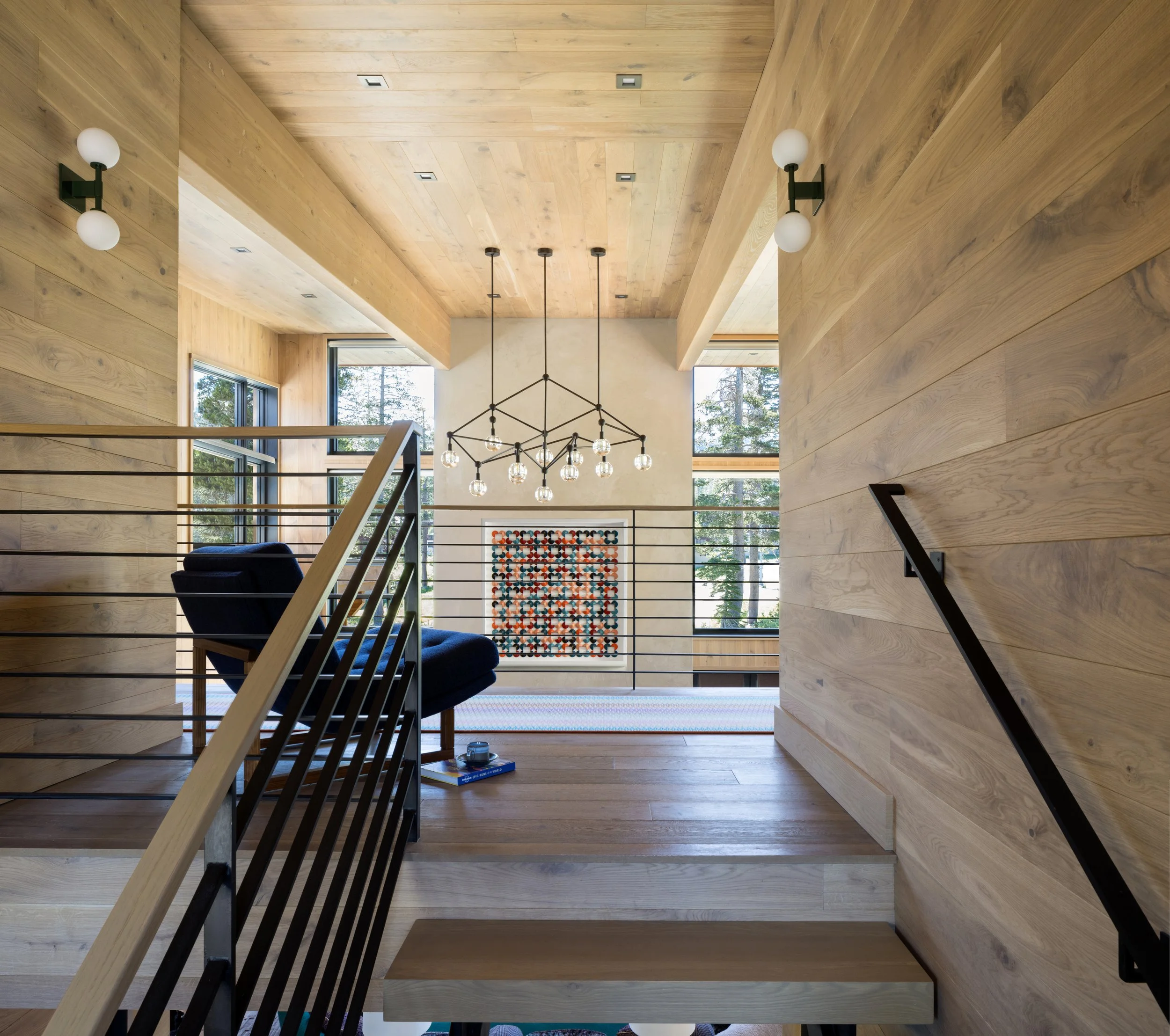 现代滑雪木屋丨Ann Lowengart Interiors-34