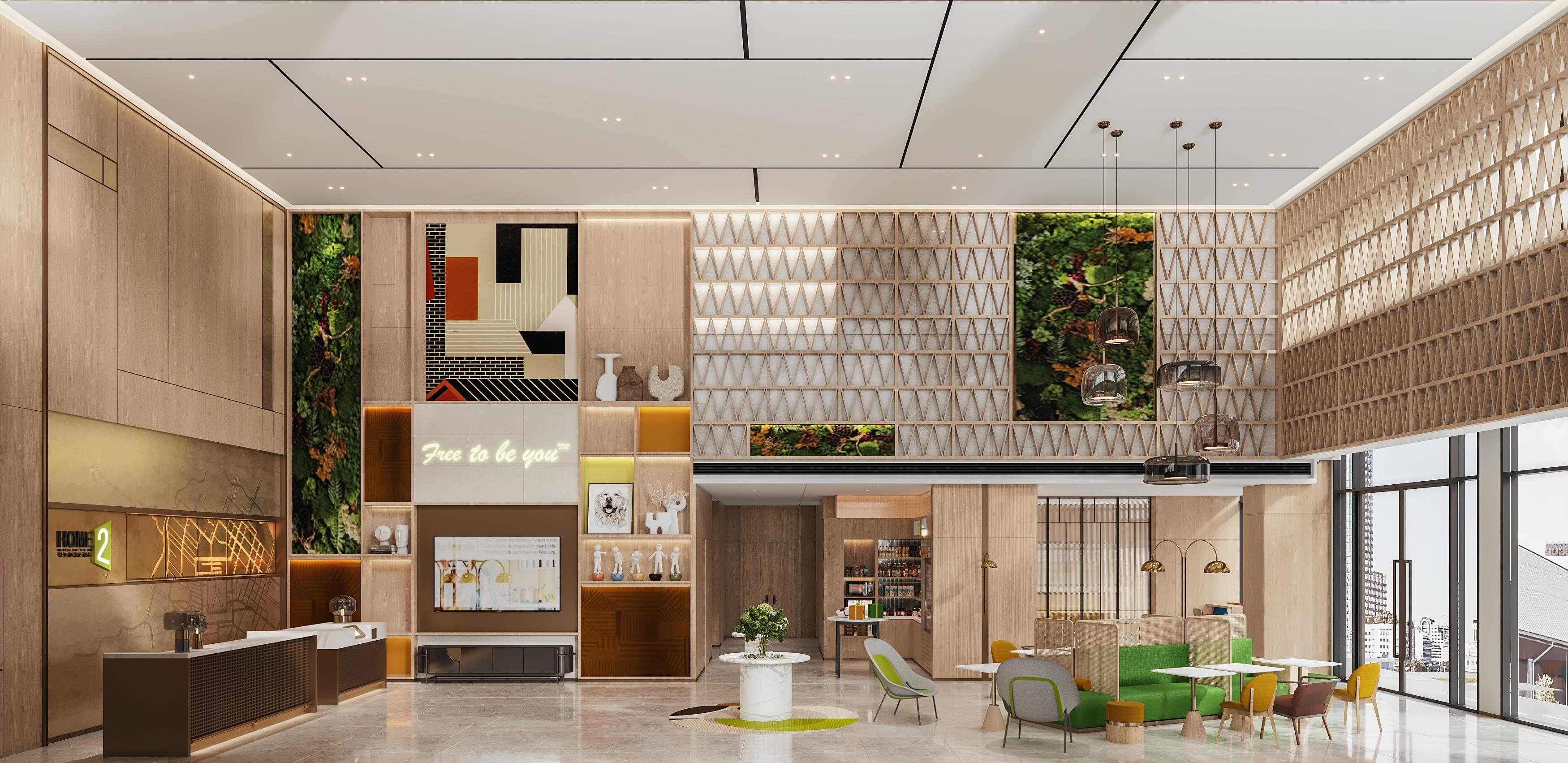 乐居由你武汉青山希尔顿惠庭酒店丨中国武汉丨华创组设计-12