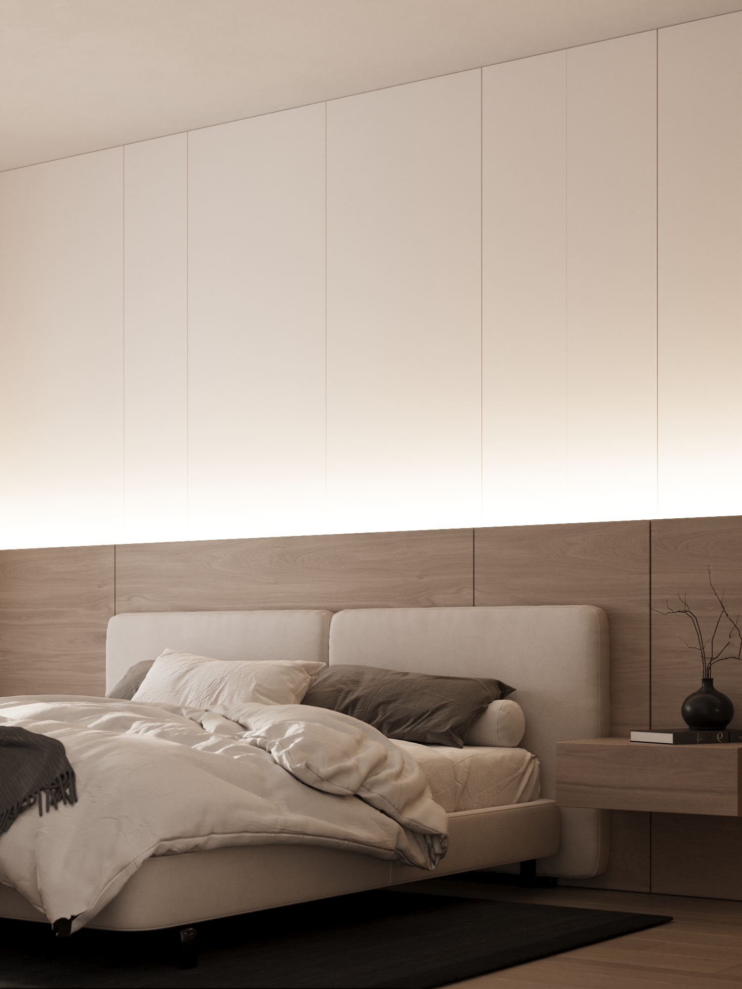 单身公寓设计丨俄罗斯莫斯科丨Soft-10