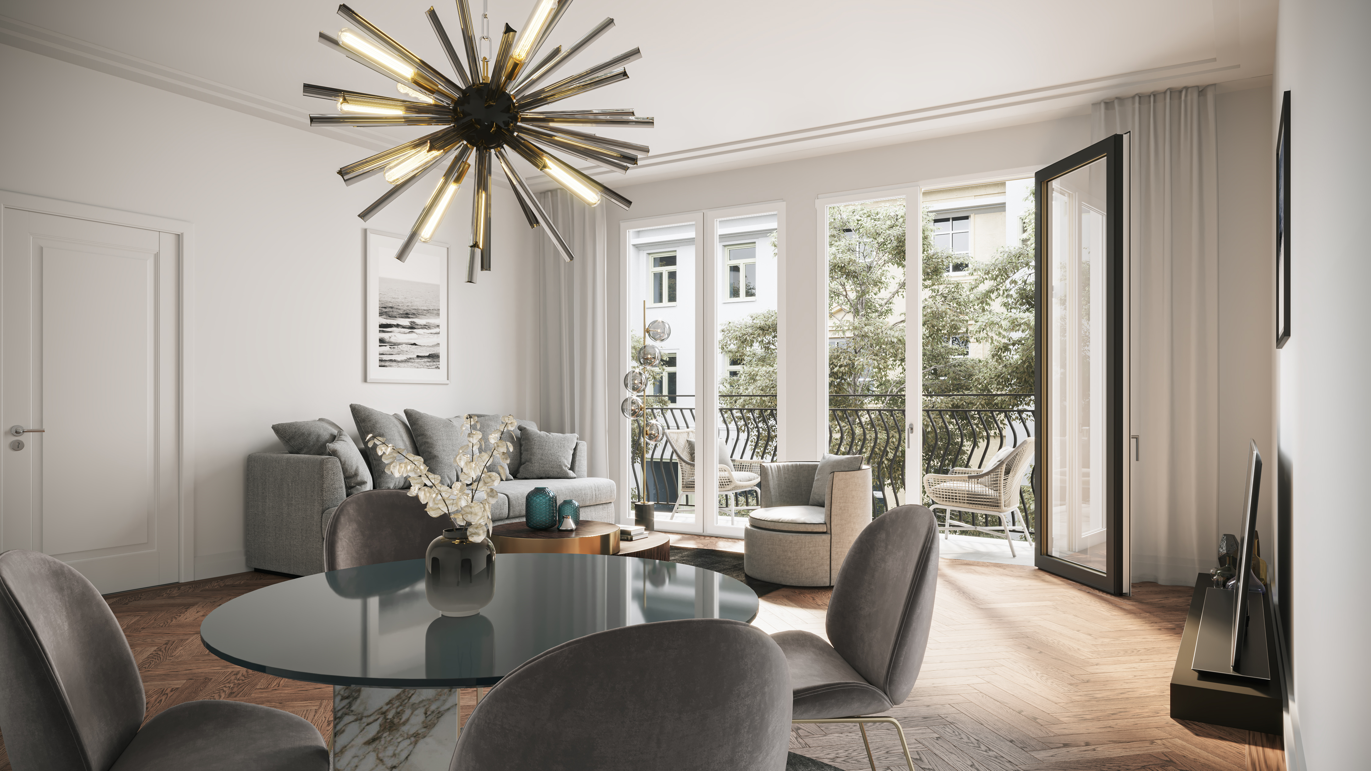 Elvira 17 房产 3D 可视化丨德国慕尼黑丨Render Vision-2