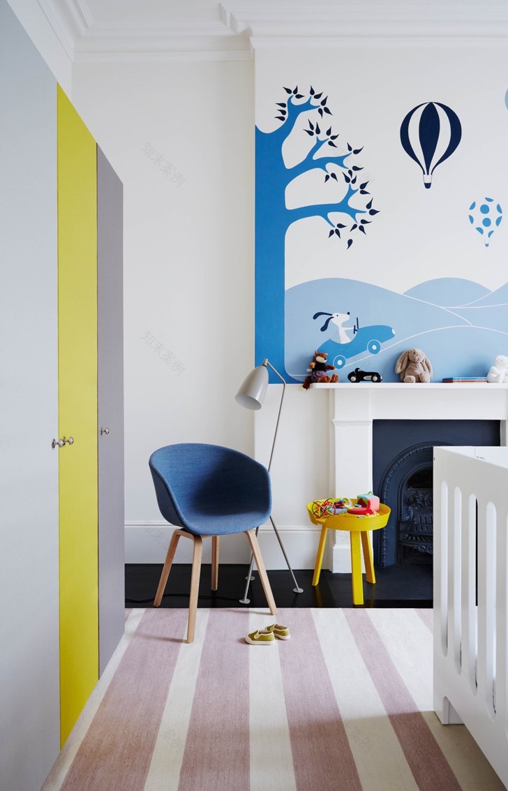 伦敦诺丁山时尚联排别墅设计-17