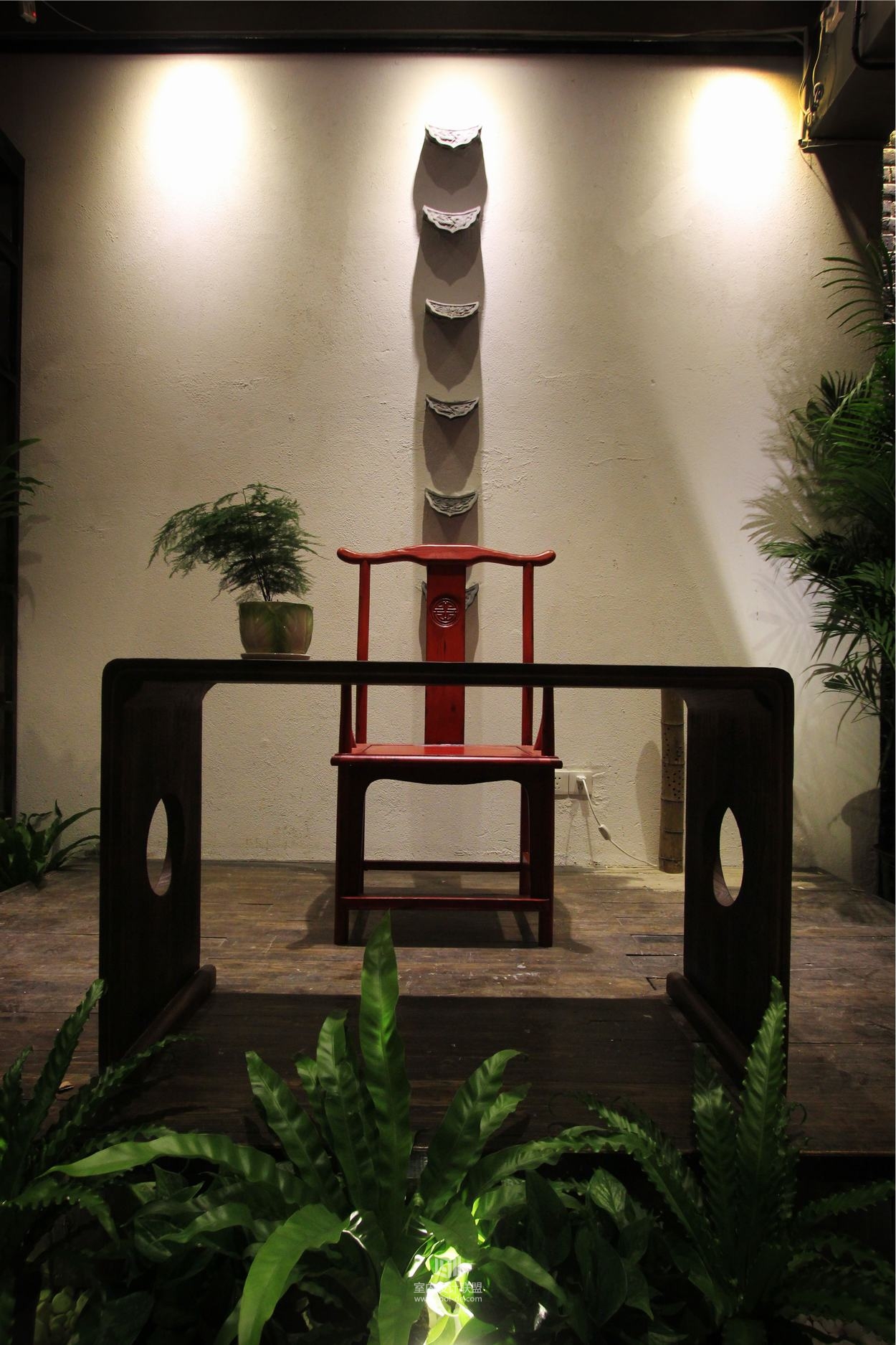 九门堂设计--广西南宁市一花一世界艺术生活馆办公休闲空间-3