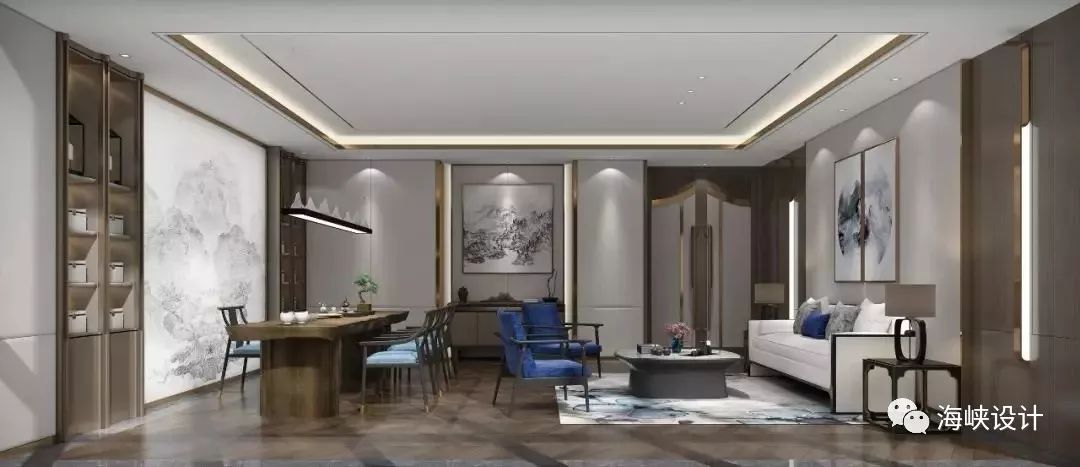 洪斌设计 | 现代港式风格与新中式韵味的完美融合-24