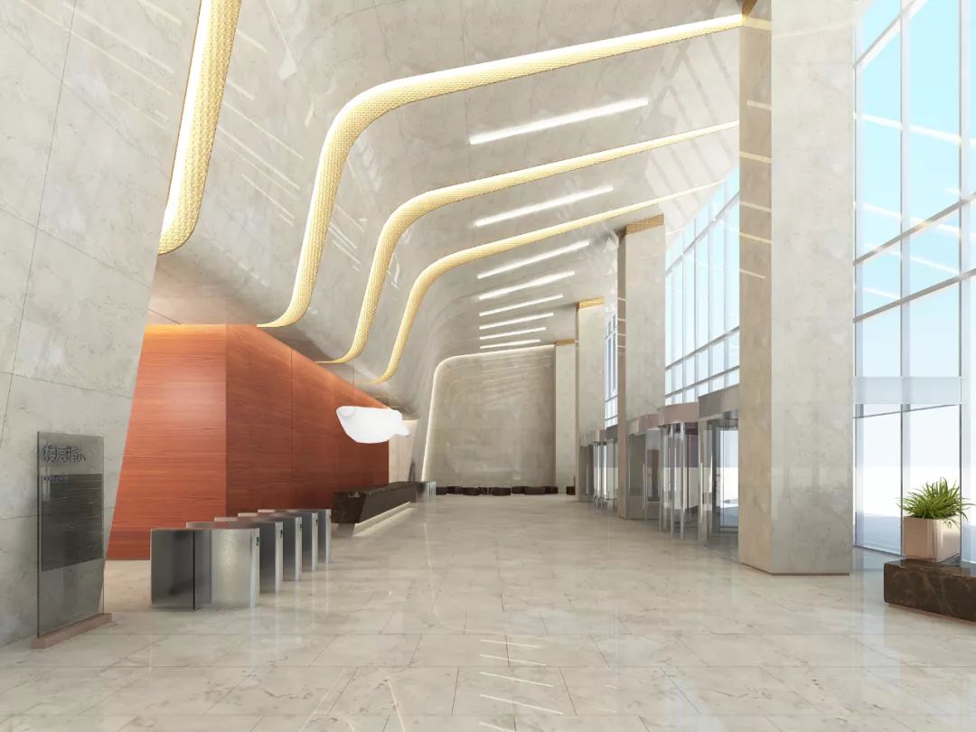 Tongzhou Wanda Office Interior | 通州万达公区室内-14