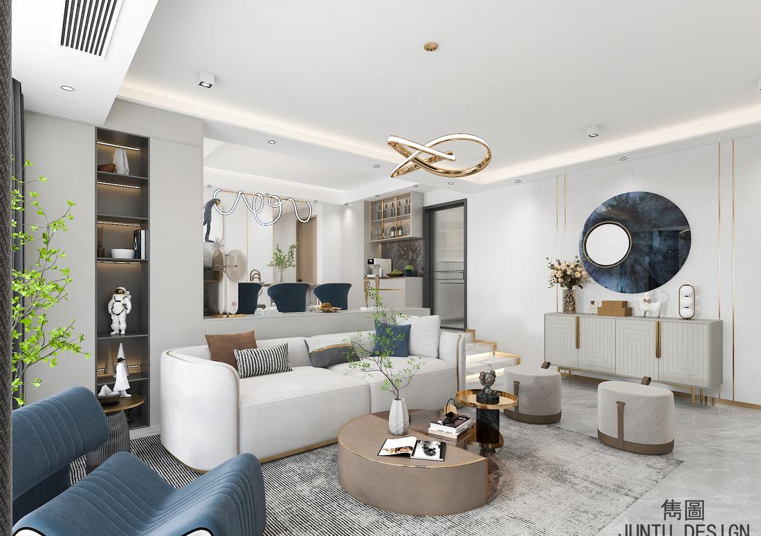 现代轻奢风打造阳光快乐儿童宅-13