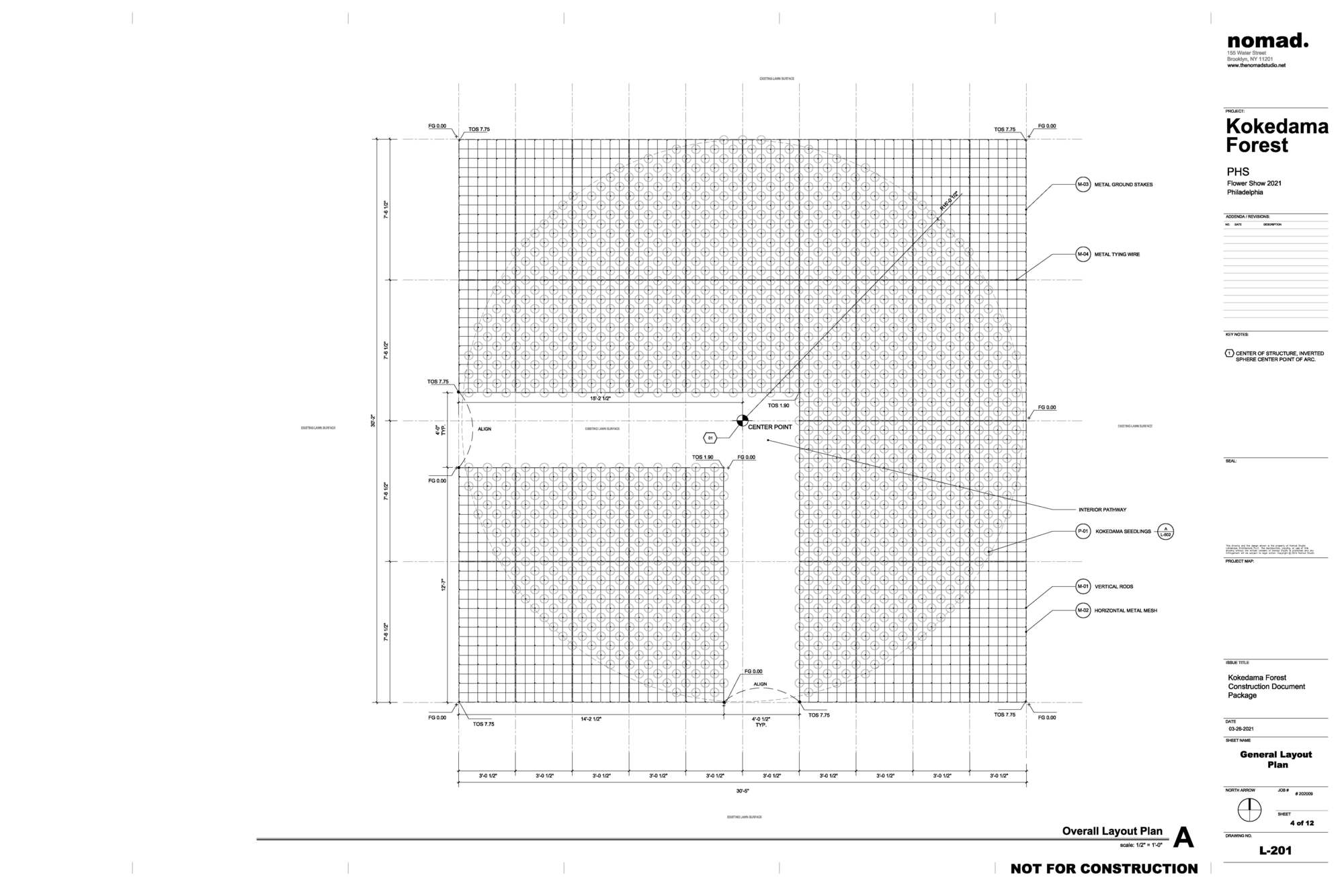 Kokedama Forest Installation,可持续微型森林雕塑-11