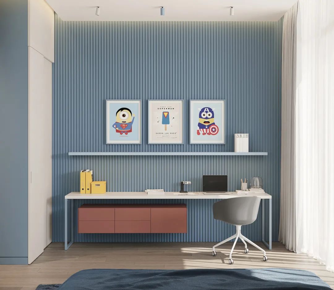 迪拜现代住宅，温馨休闲空间设计-43