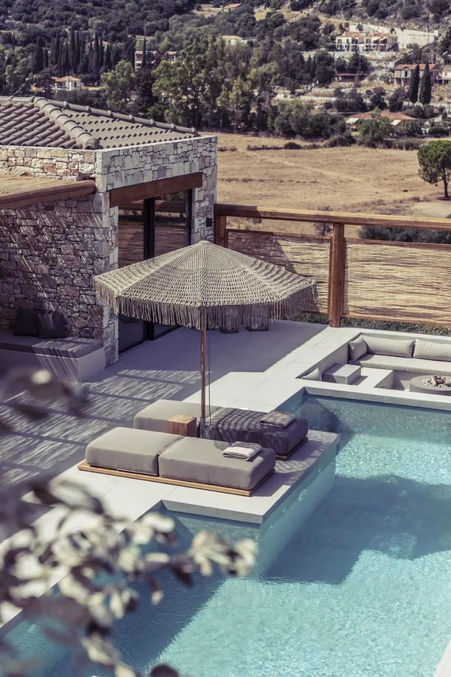 凯法利尼亚岛的石头别墅丨希腊丨Kleoniki Androni-24