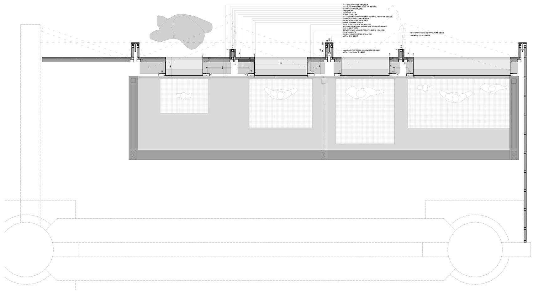 “佛陀之光”展览设计，北京 / 中间建筑-46