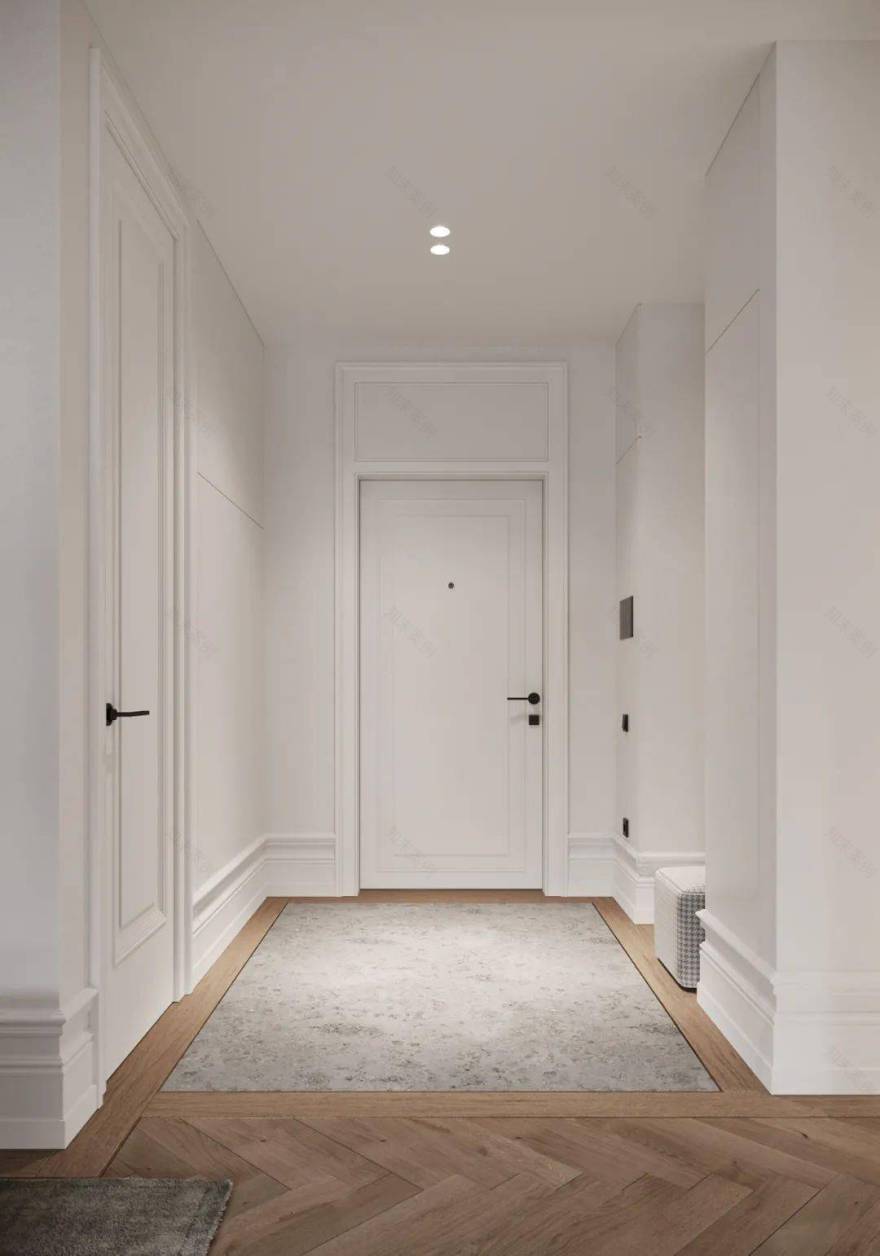 极简留白,诗意空间 · 现代高级住宅设计丨某某设计师-1