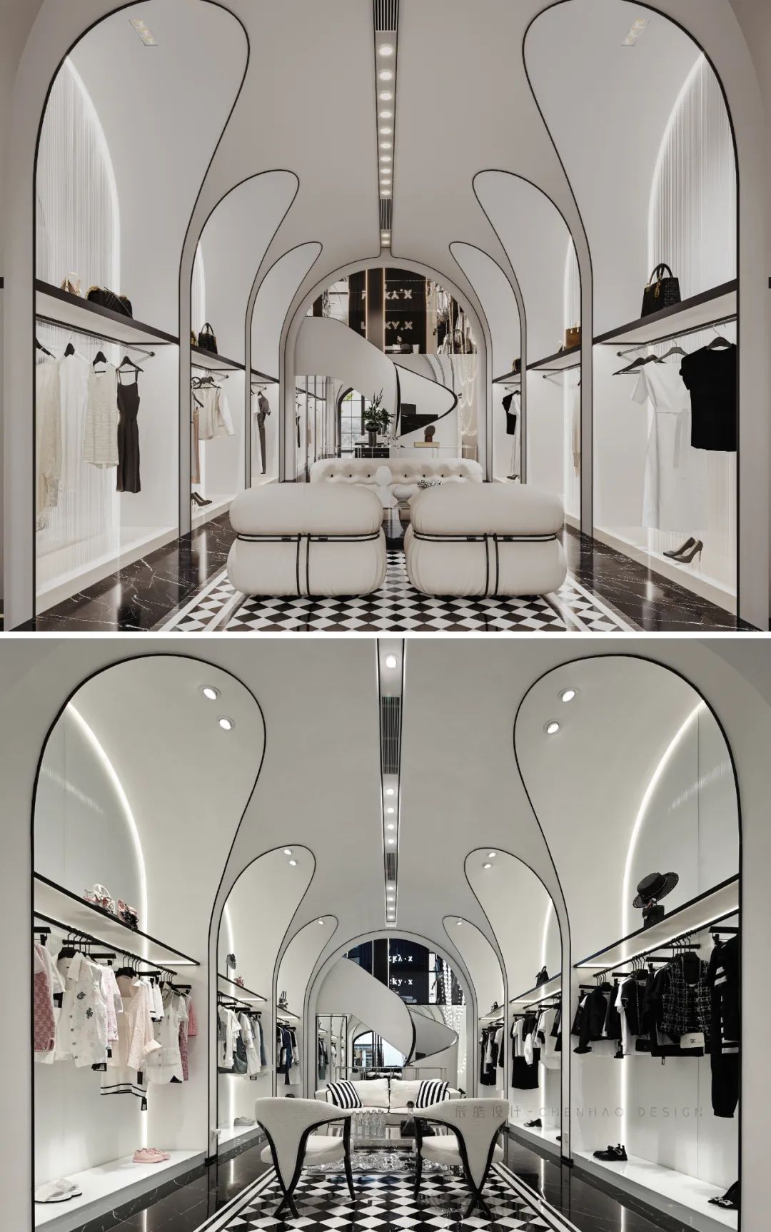 LUCKY·X 服装定制丨中国成都丨辰皓空间设计-61