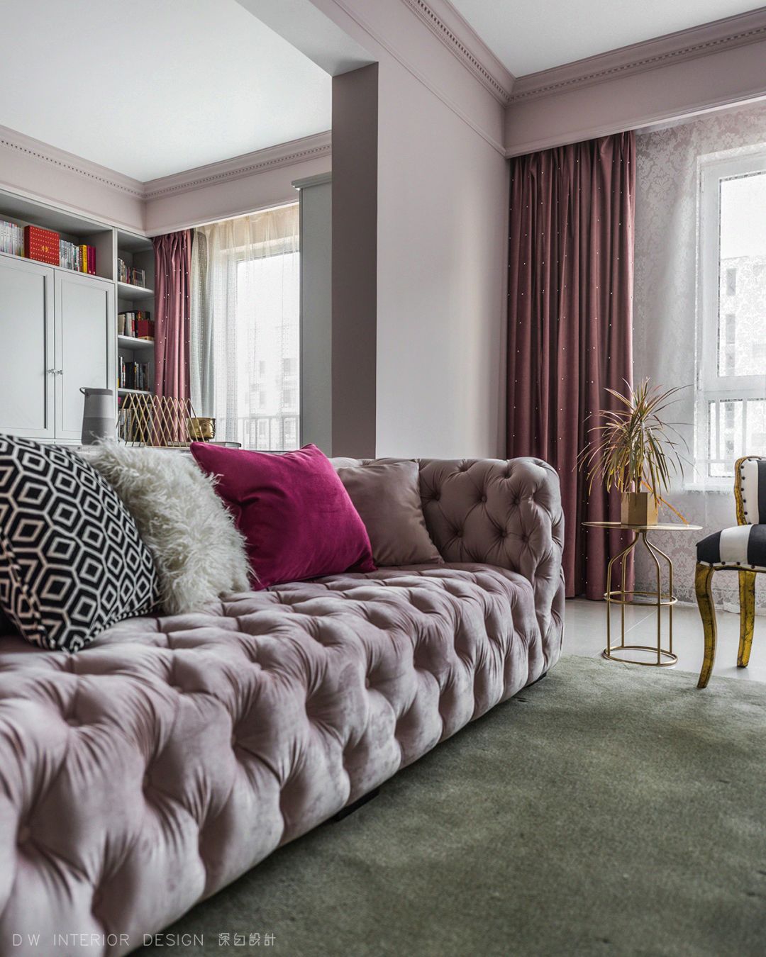 锦居 | 浪漫优雅的现代美式空间-18