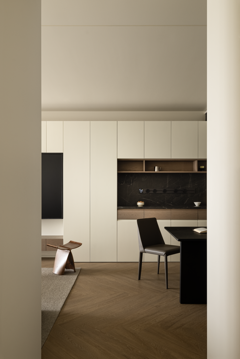 黑白格调丨中国台州丨台州本末空间设计有限公司-18