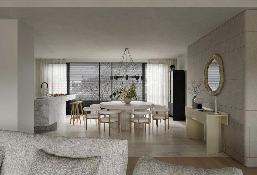 G055(南京贤坤花园252㎡大平层)丨中国南京丨构设计事务所-12