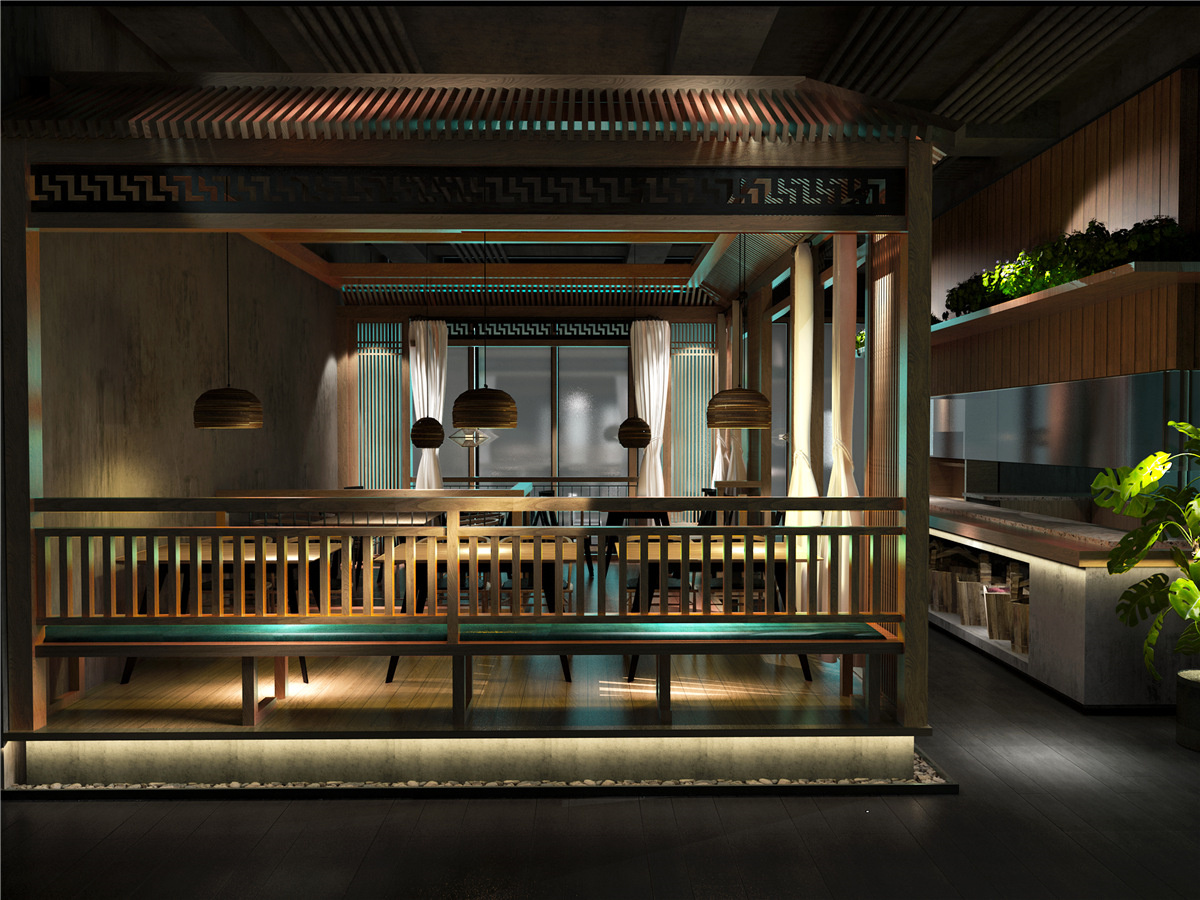 杭州品尚设计︱西宁中秋餐厅百盛店-9