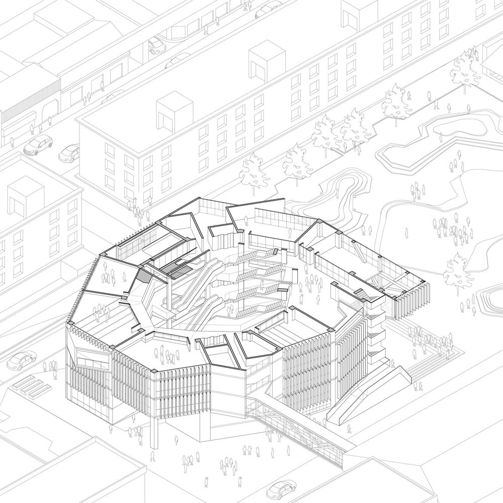 智利圣地亚哥大学商学院建筑设计丨Marsino Arquitectura-17