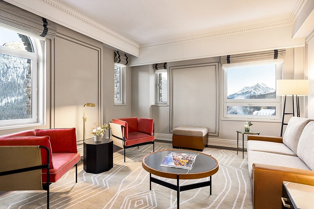 Fairmont Banff Springs 酒店室内设计丨加拿大丨Jeffrey Beers International-11