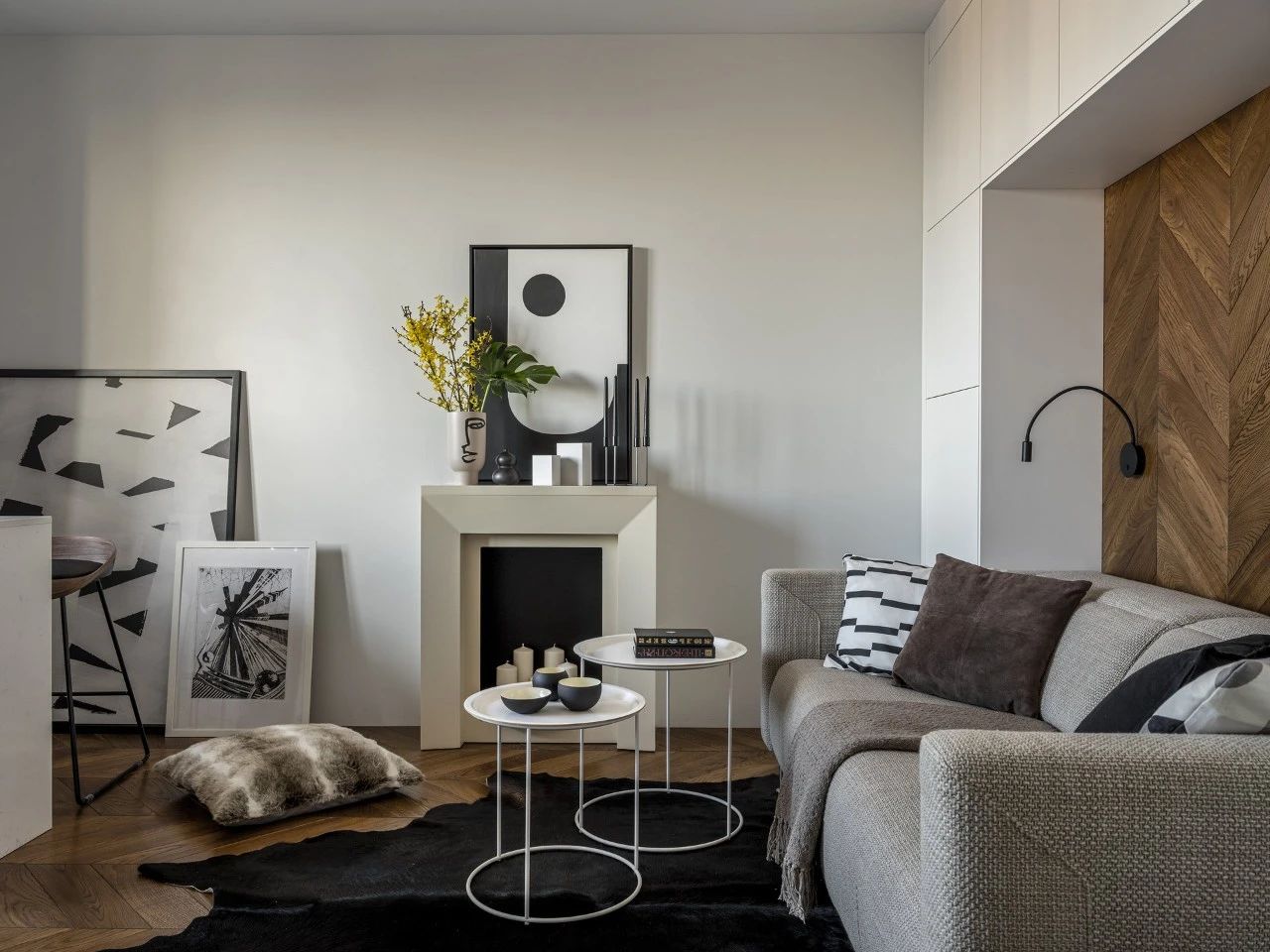 35㎡小公寓室内设计丨Geometrium-7