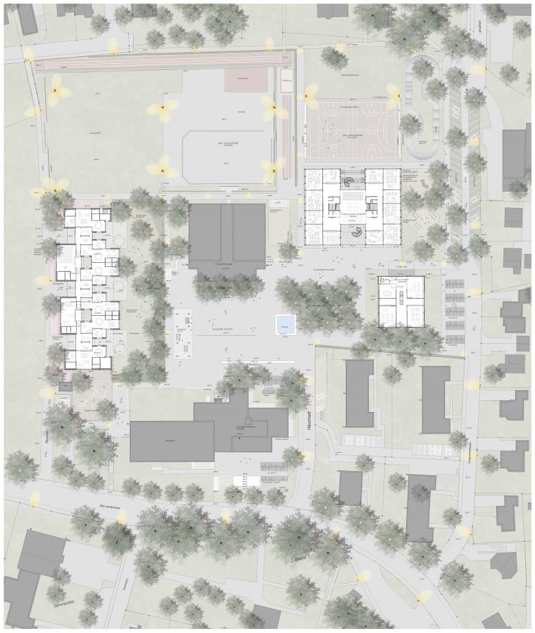 扩建杜利肯学校园区丨瑞士丨Gschwind Architekten AG BSA SIA-12