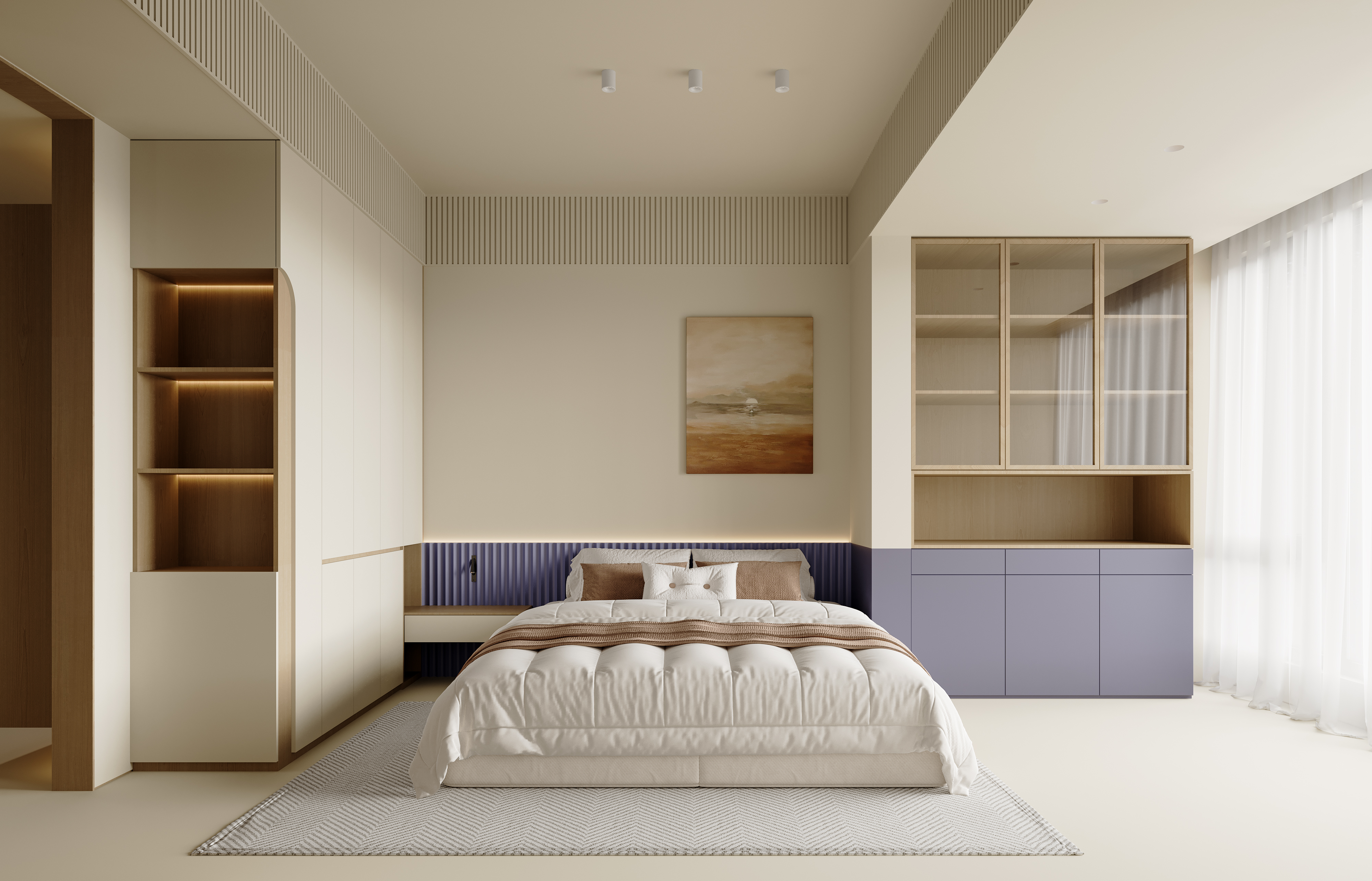 奶油原木极简表现-3