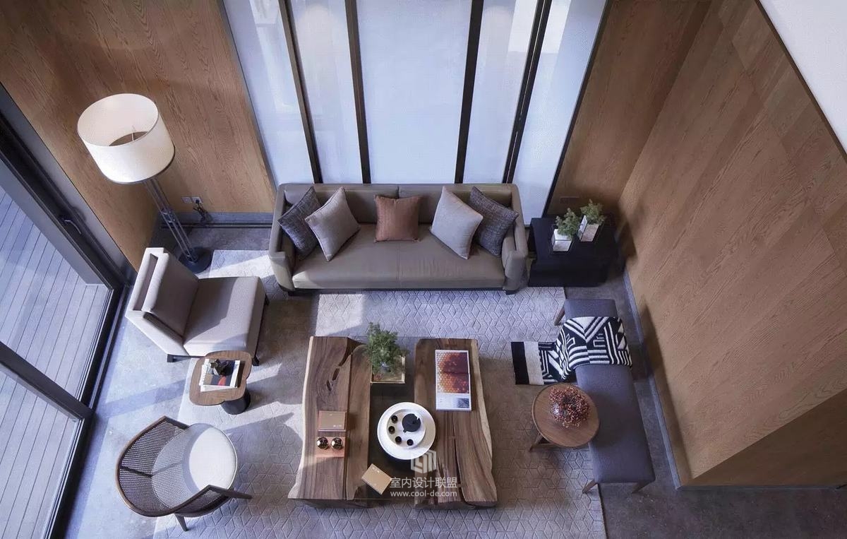 琚宾 新作--郑州美景东望别墅“二木”-14