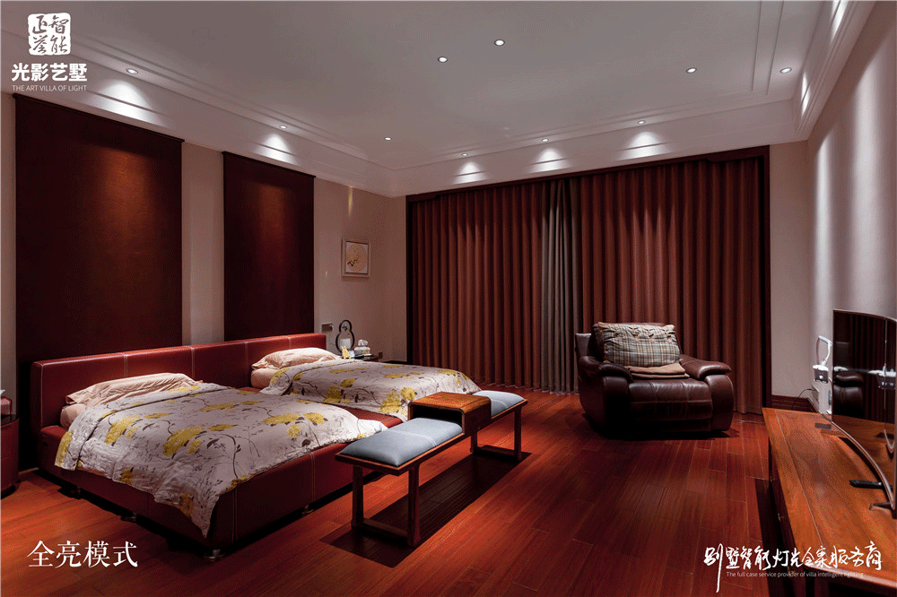 光影诗篇 | 新中式 400 平米大平层智能设计案例-53