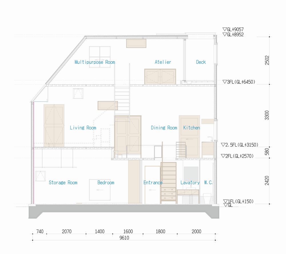 极致利用的日本伊丹住宅-34