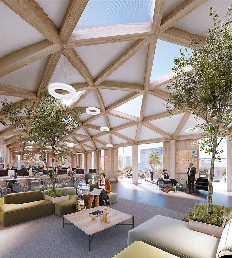 世界最高木结构建筑 | 加拿大地球塔-5