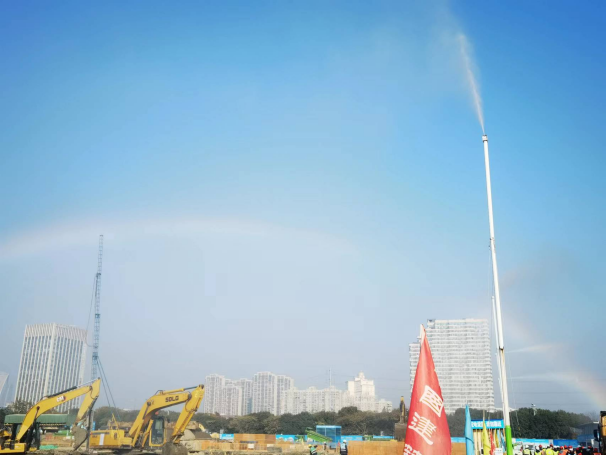 “暖心风车”新进展!中建八局无锡医疗健康产业园项目主体结构全面封顶-61