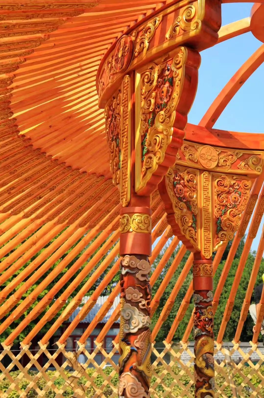 圆明园蒙古包的复原工作-43