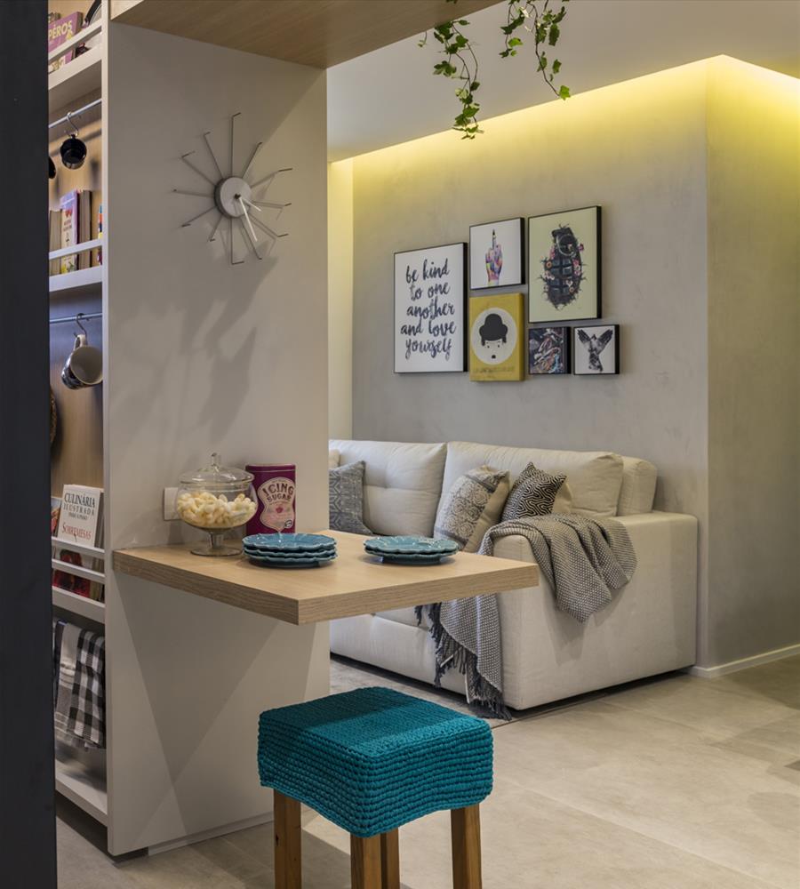 演技与设计 | 演员夫妇的独特公寓改造-7