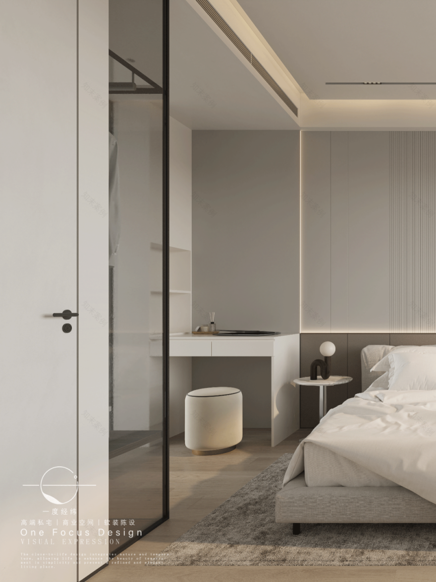 深圳新婚夫妇大平层现代轻奢家居设计丨中国深圳丨一度经纬-21