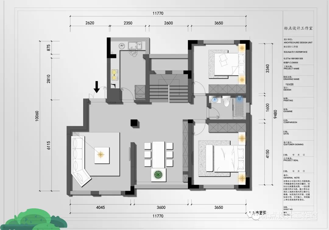 黑白灰的纯粹艺术 · 阜阳悦澜湾住宅设计丨中国阜阳丨阜阳标点设计工作室-36