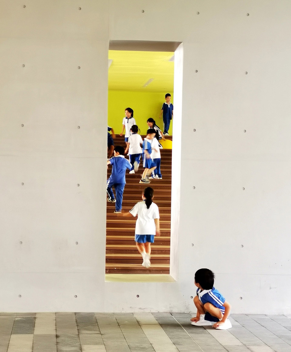 深圳福田绿洲小学丨中国深圳丨悉地国际东西影工作室-182