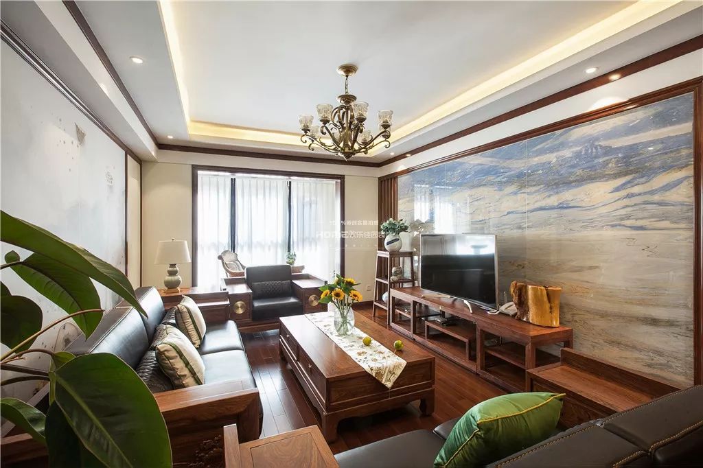 昆明华夏御棠中式风家居设计,悠然自得的生活空间-18