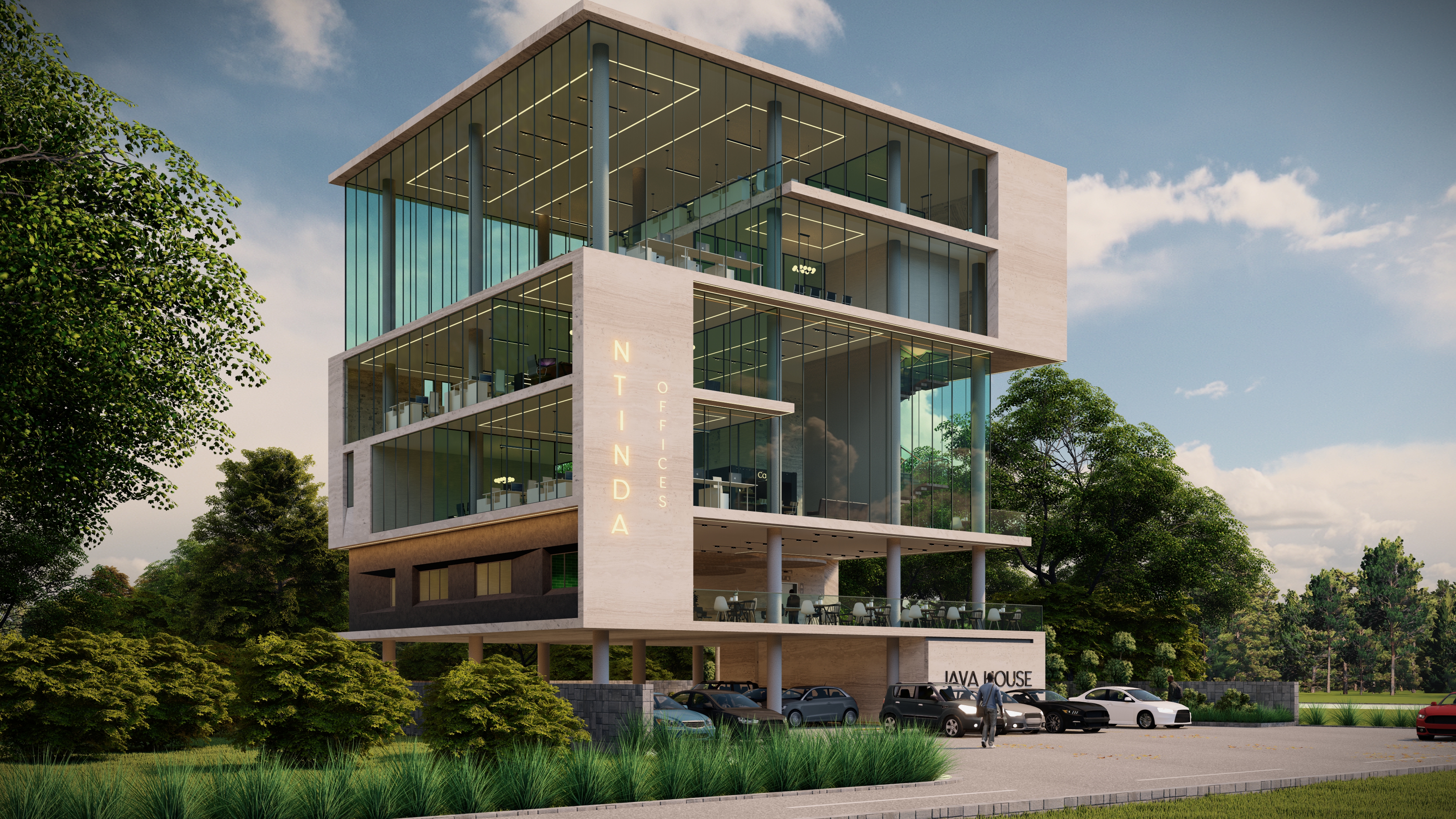 乌干达 Ntinda 办公楼丨Selim Senin,Cemil Pamukcu-6