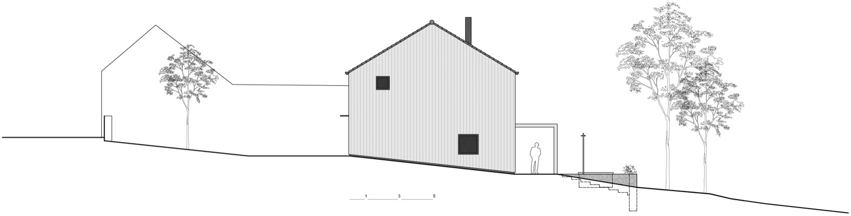 花园中的家庭住宅丨捷克丨Mimosa Architects-36
