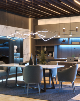 沙特阿拉伯家具展厅及旅游公司设计