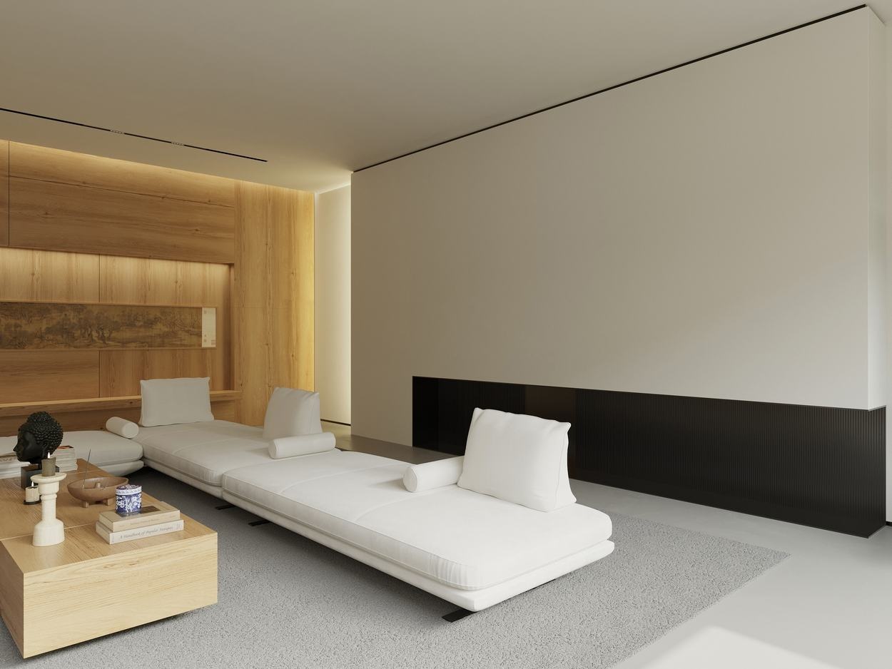 忆江南·中式别墅丨ZHBB 效果表现-21