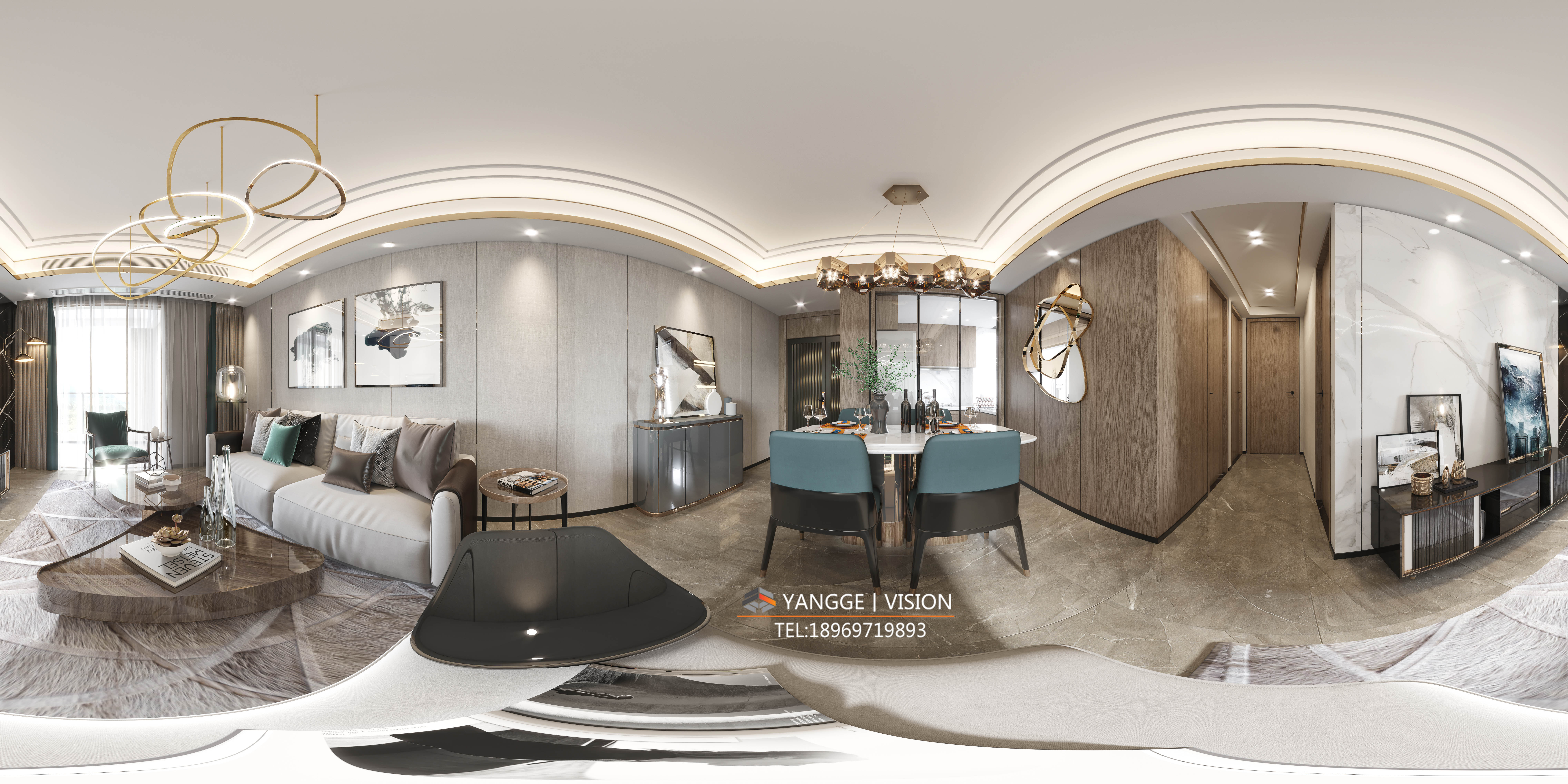 2019 现代风格家装实例解析-9