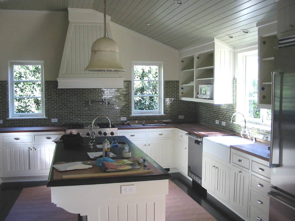 圣莫尼卡西班牙风格厨房改造丨MyanmarMon-18