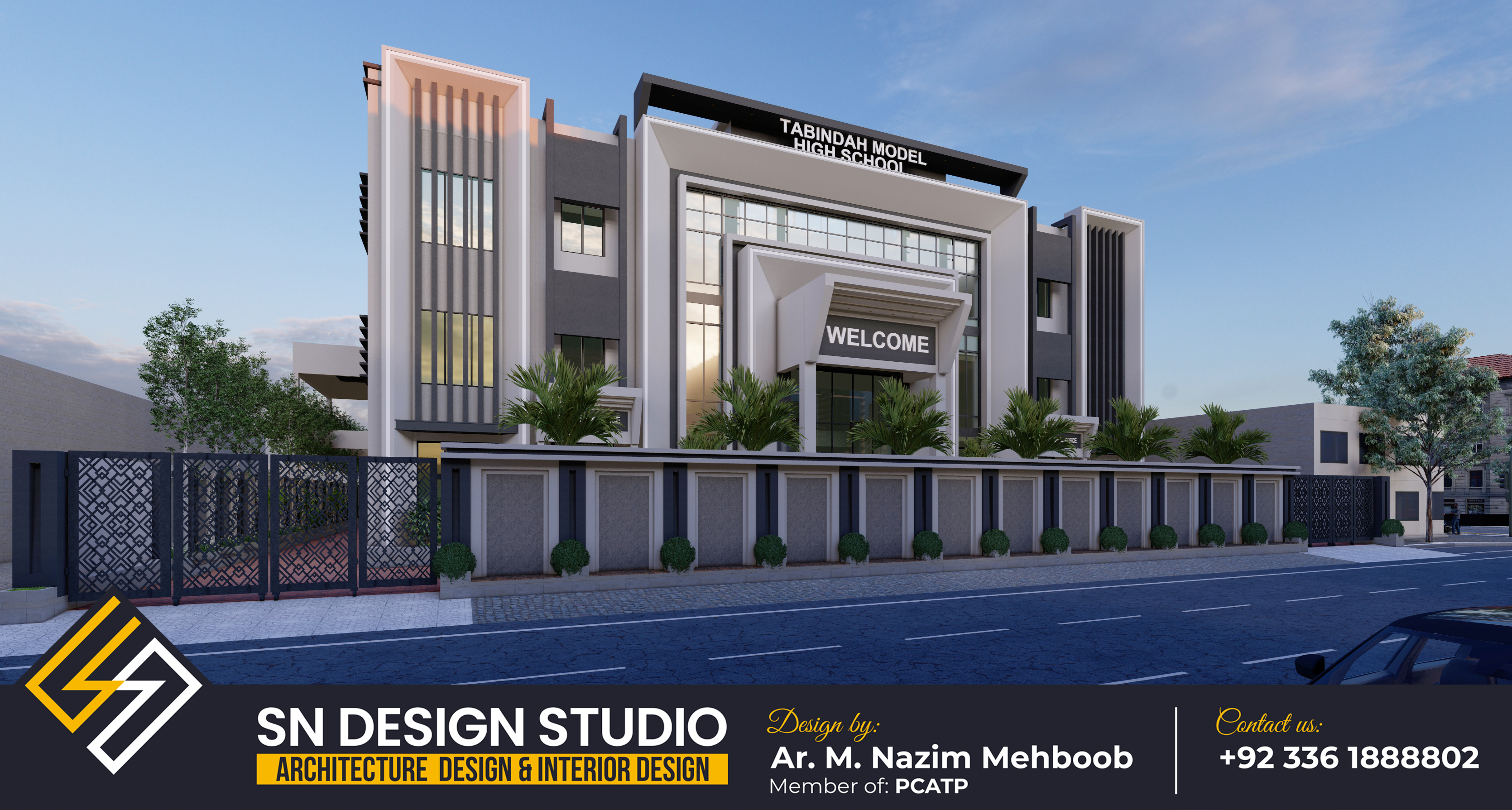 Tabindah 模型高中丨巴基斯坦丨sndesignstudio-7