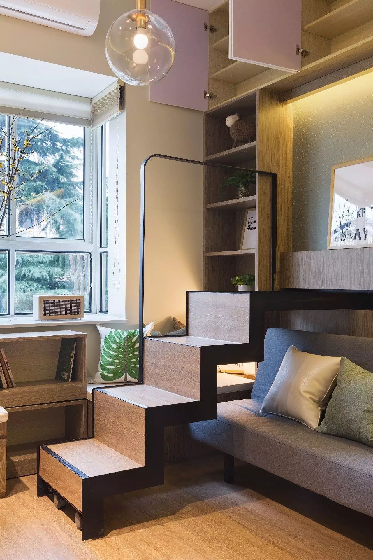 《WOW 新家》上海老公房改造，层高 3.25 米的空间魔法-30