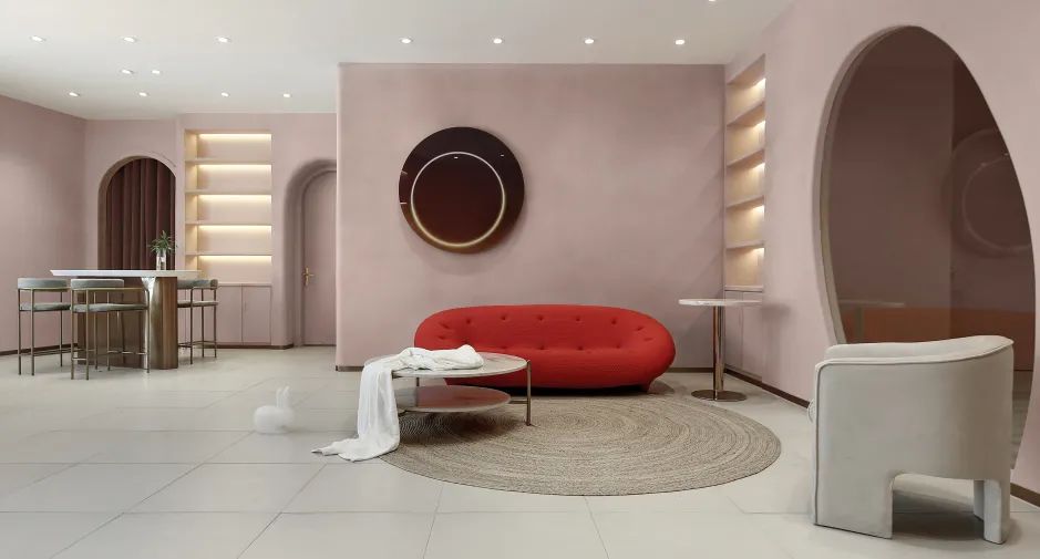 梦幻洞穴 | COCODEMER 珂珂朵谧女性空间设计-40