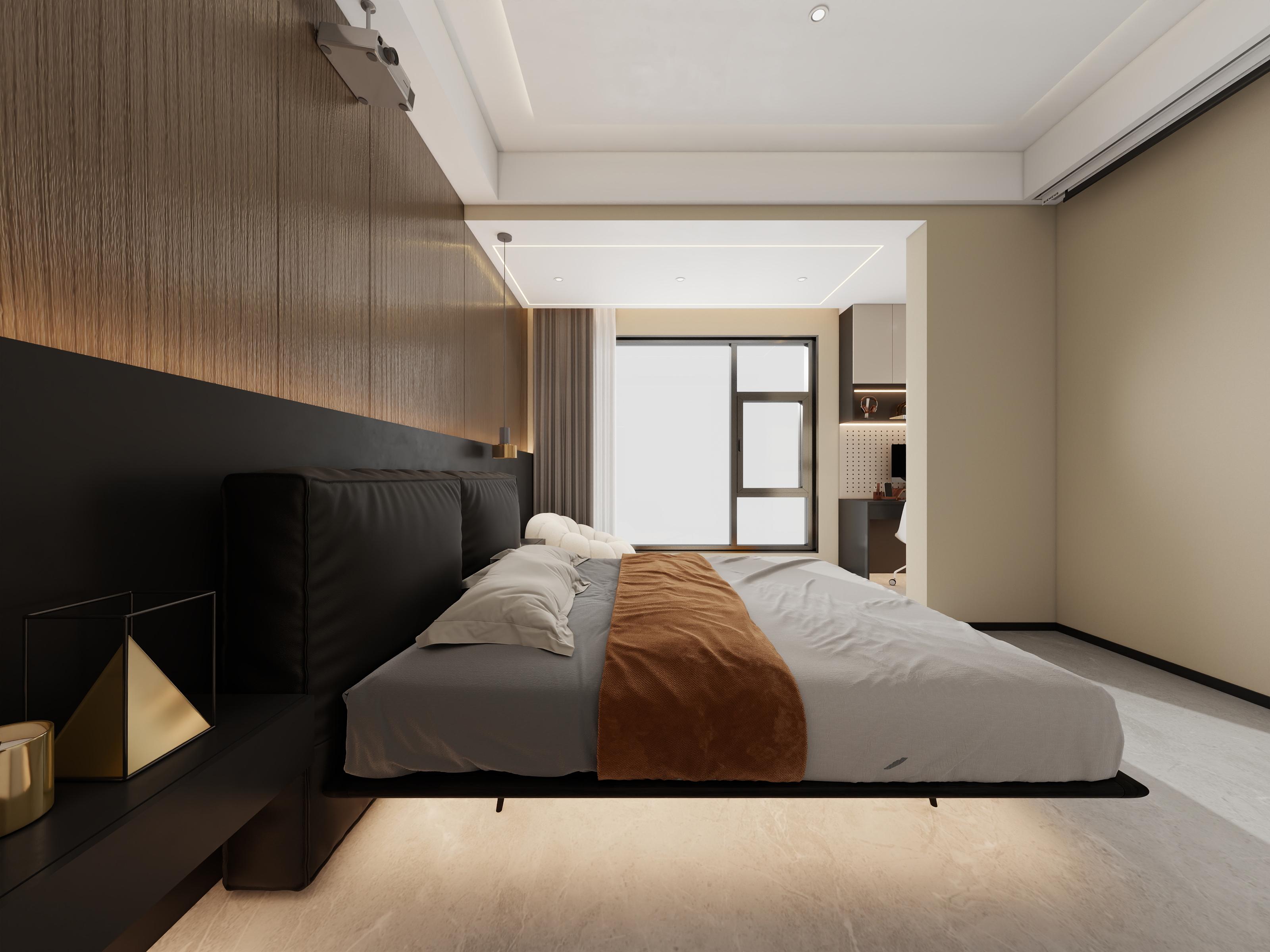 四川岳池御龙湾（214平方意式极简六居室）-37