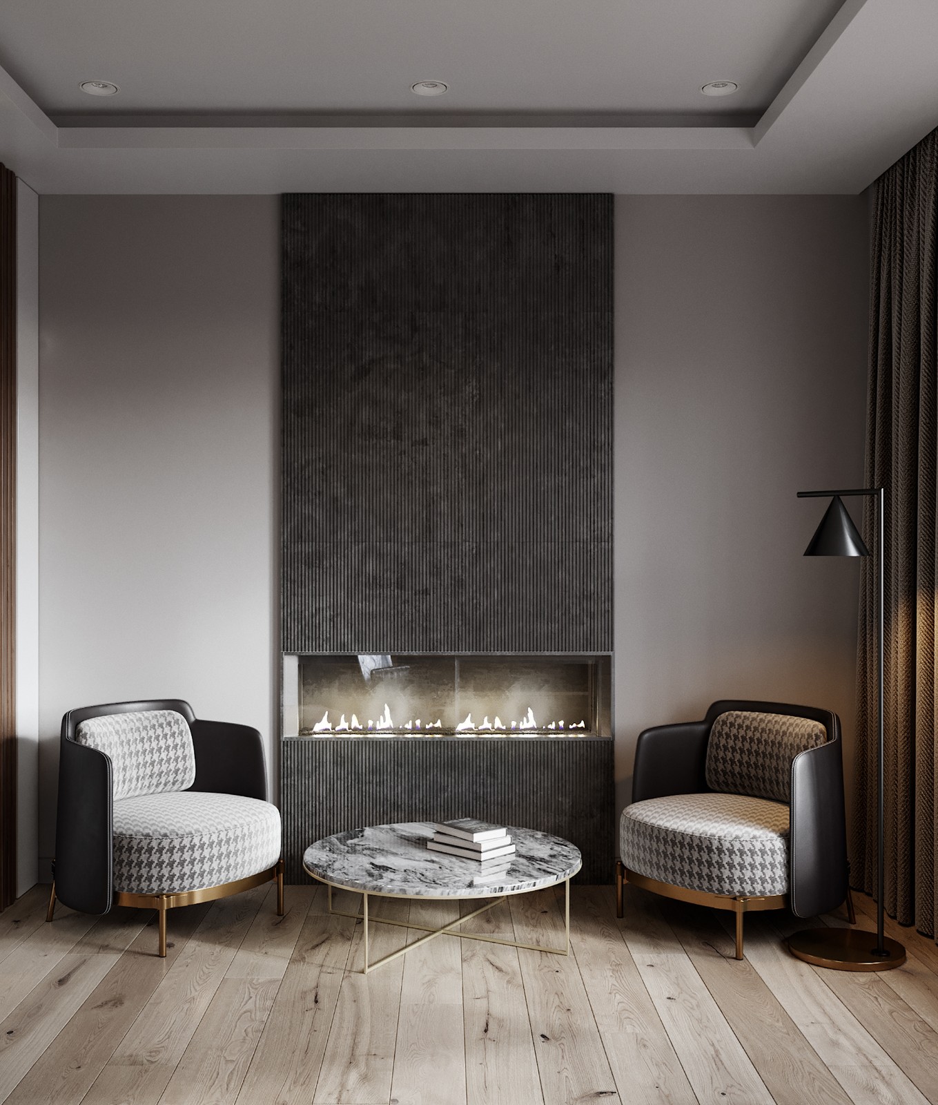 “高级灰+棕”加拿大品质别墅  Maxim Tsiabus-25