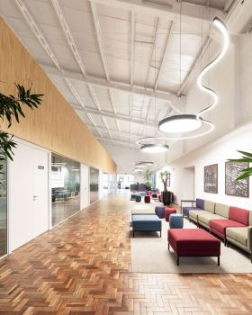 巴西 Vert 总部绿色工业风设计丨BrazilRio Grande do Sul丨Integra Studio Arquitetura