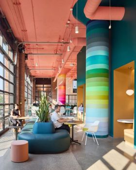 社交媒体The Social Lights办公室丨美国丨Studio BV