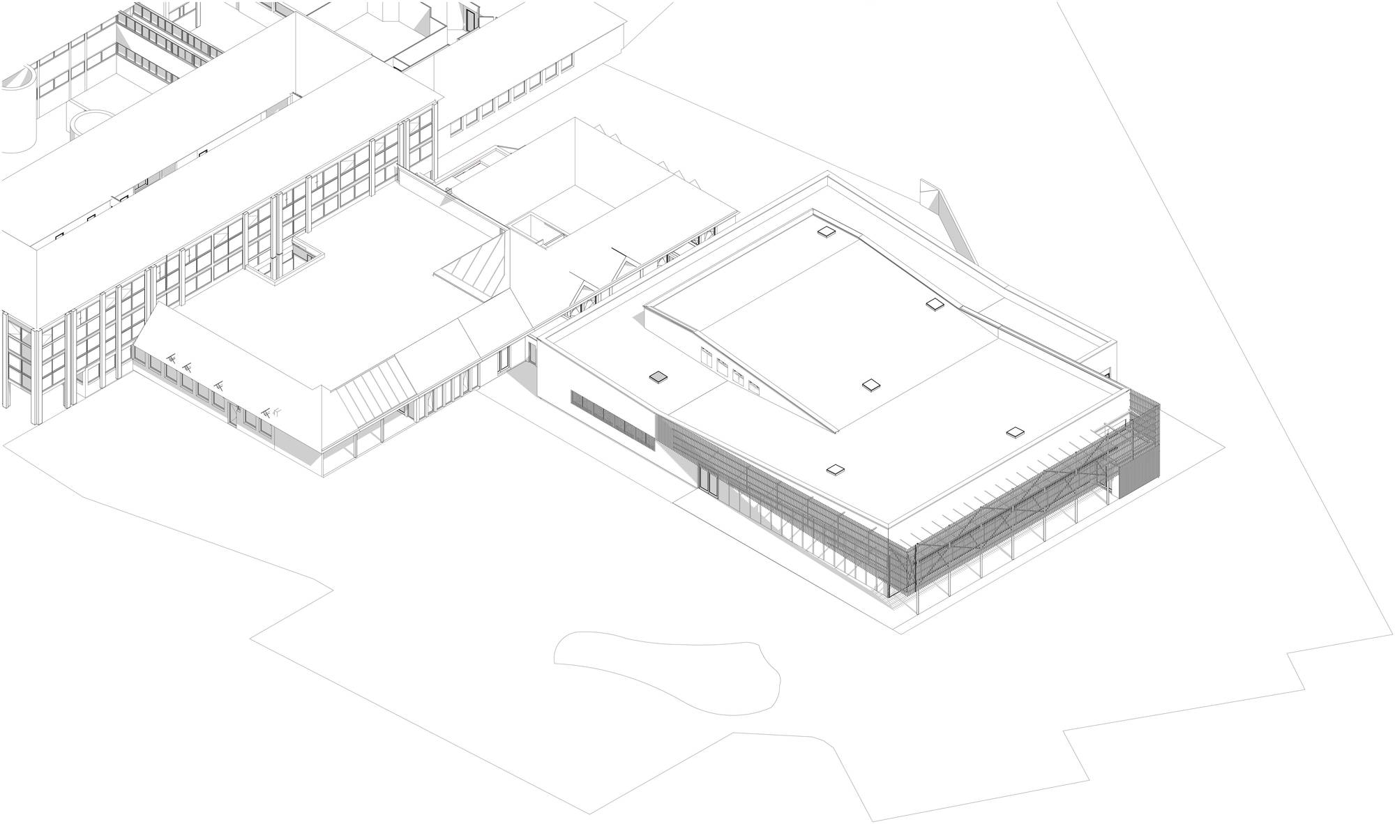 Rene Cassin 学校食堂丨法国丨Brulé Architectes Associés-42